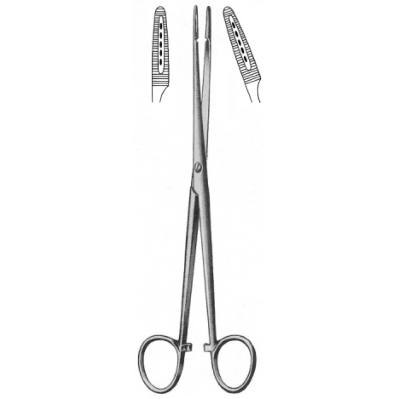 MAIER Dressing & Cotton Swab Forceps Straight 25 cm